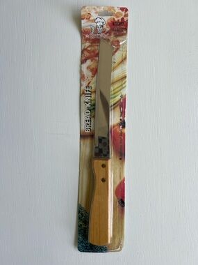 Bread Knife with Wood Handle